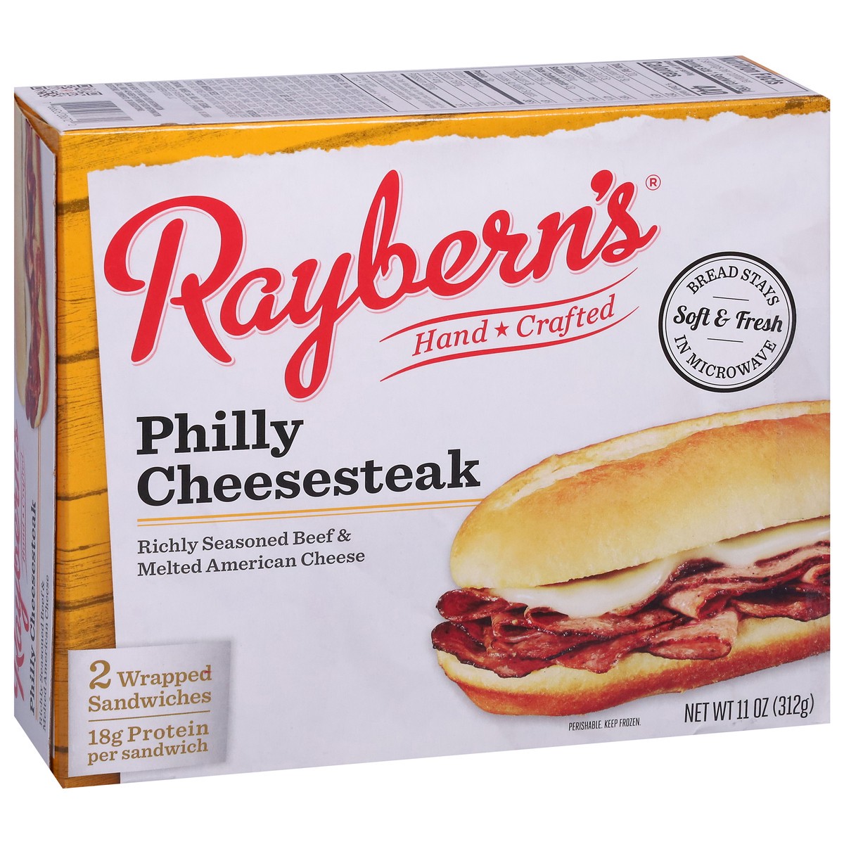 slide 14 of 16, Raybern's Philly Cheesesteak Sandwiches 2 ea, 11 oz