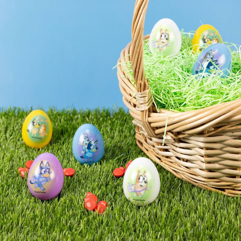 slide 2 of 5, Galerie Bluey Printed Egg Bag with Candy - 2.47oz, 14 ct