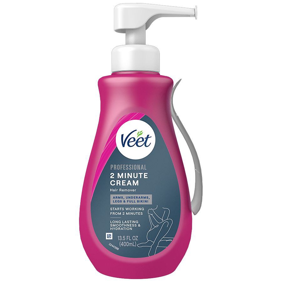 slide 1 of 5, Veet Professional 2 Minute Hair Removal Cream, 13.5 fl oz