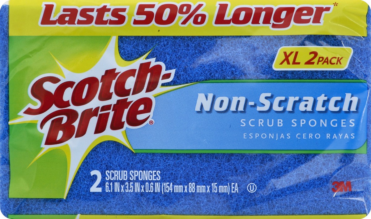 slide 3 of 4, Scotch-Brite Sponges 2 ea, 2 ct