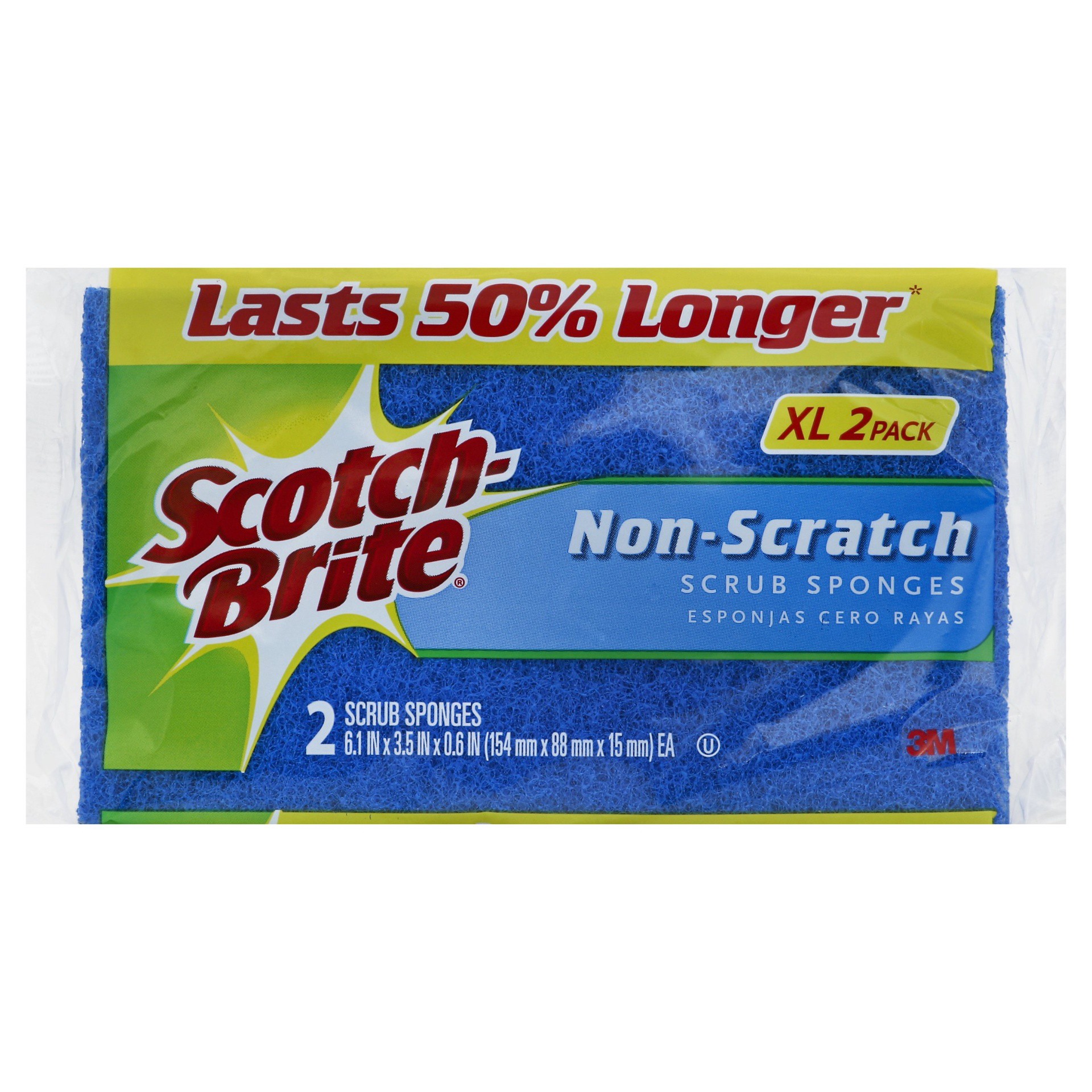 slide 1 of 4, Scotch-Brite Sponges 2 ea, 2 ct