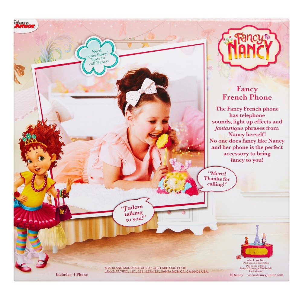 slide 4 of 6, Fancy Nancy Fancy French Phone, 1 ct