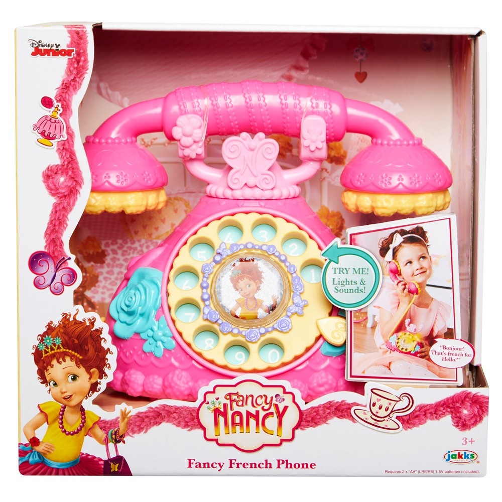 slide 5 of 6, Fancy Nancy Fancy French Phone, 1 ct