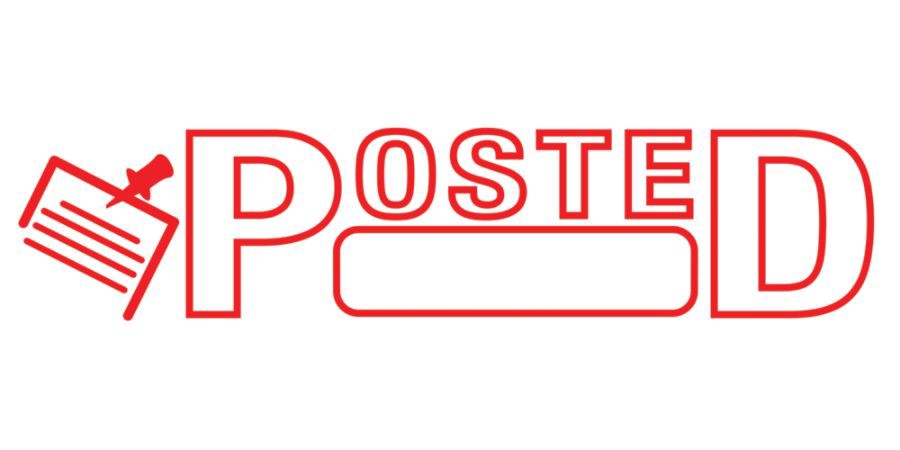 slide 2 of 8, ACCU-STAMP2 Red Ink Posted Stamp, 1 ct