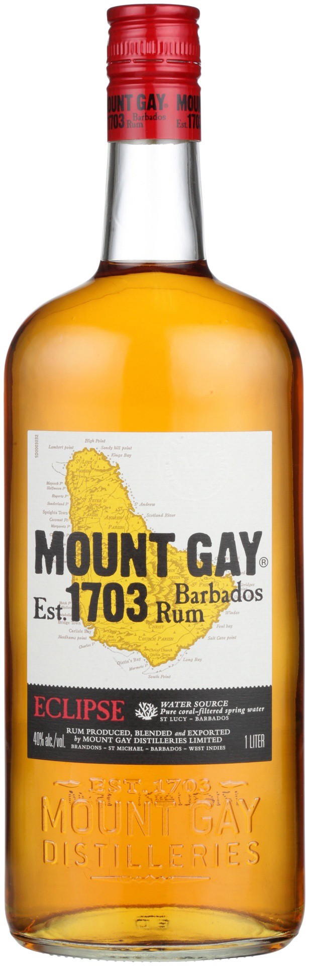 slide 1 of 9, Mount Gay Eclipse Rum, 750 liter