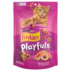 Purina Friskies Playfuls With Salmon and Shrimp Flavor Cat Treats