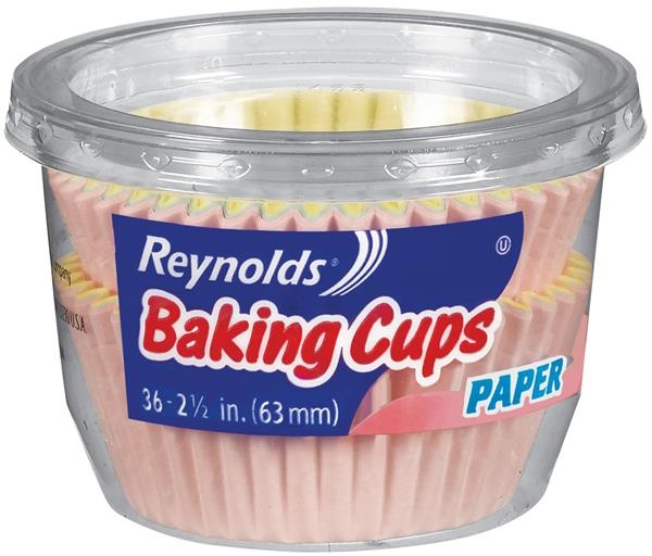 slide 1 of 1, Reynolds Pastels Paper Baking Cups, 36 ct