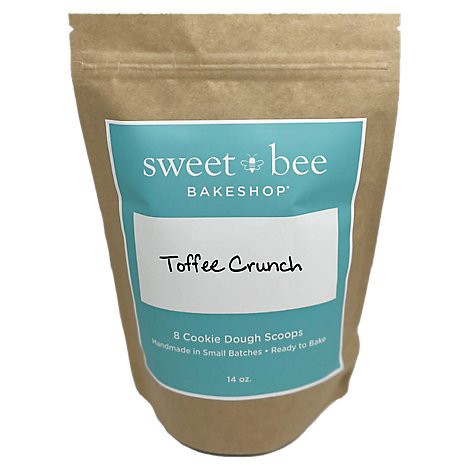 slide 1 of 1, Sweet Bee Bkshp Toffe Chccrnch - 14 OZ, 14 oz