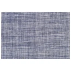 Room & Retreat Textilene Placemat Blue, 13 In X 19 In