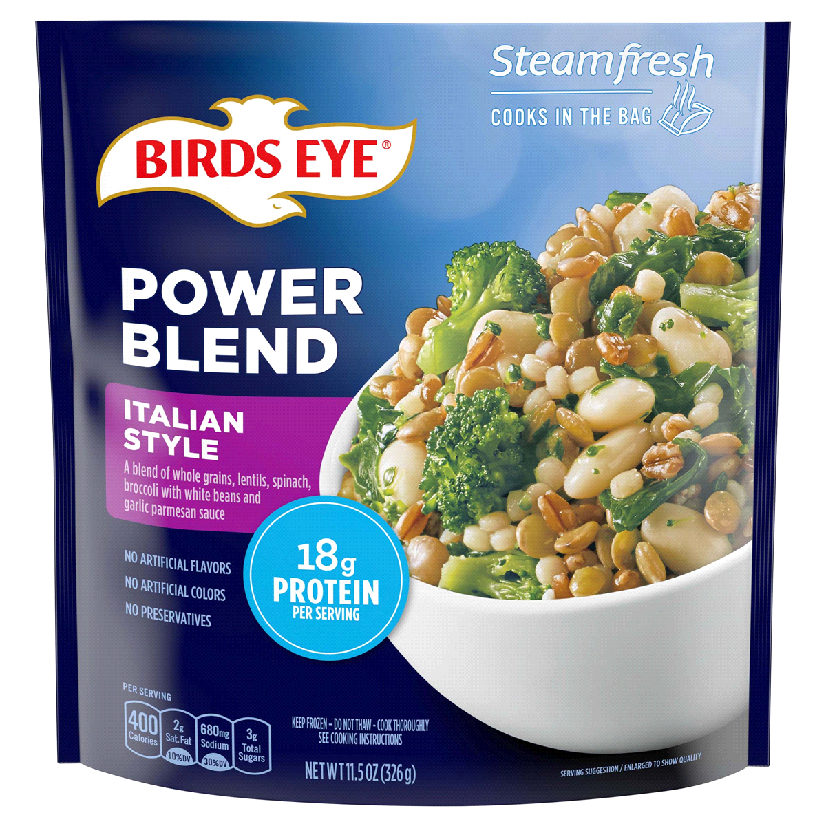 slide 1 of 10, Birds Eye Italian Style Protein Blend, 11.5 oz