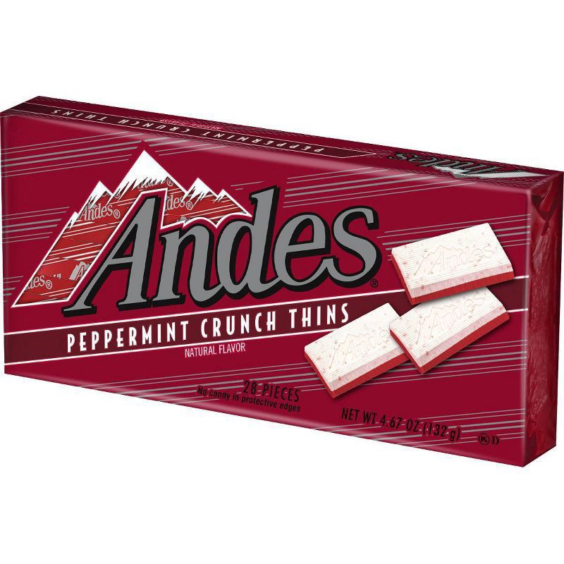 slide 1 of 9, Andes Peppermint Crunch Thins, 4.67 oz