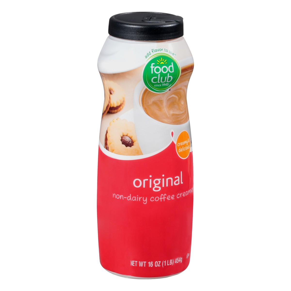 slide 2 of 10, Food Club Original Coffee Creamer, 16 oz