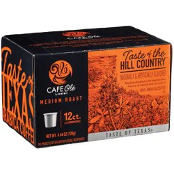 CAFE Olé by H-E-B Taste of the Hill Country Medium Roast Coffee Single Serve Cups
