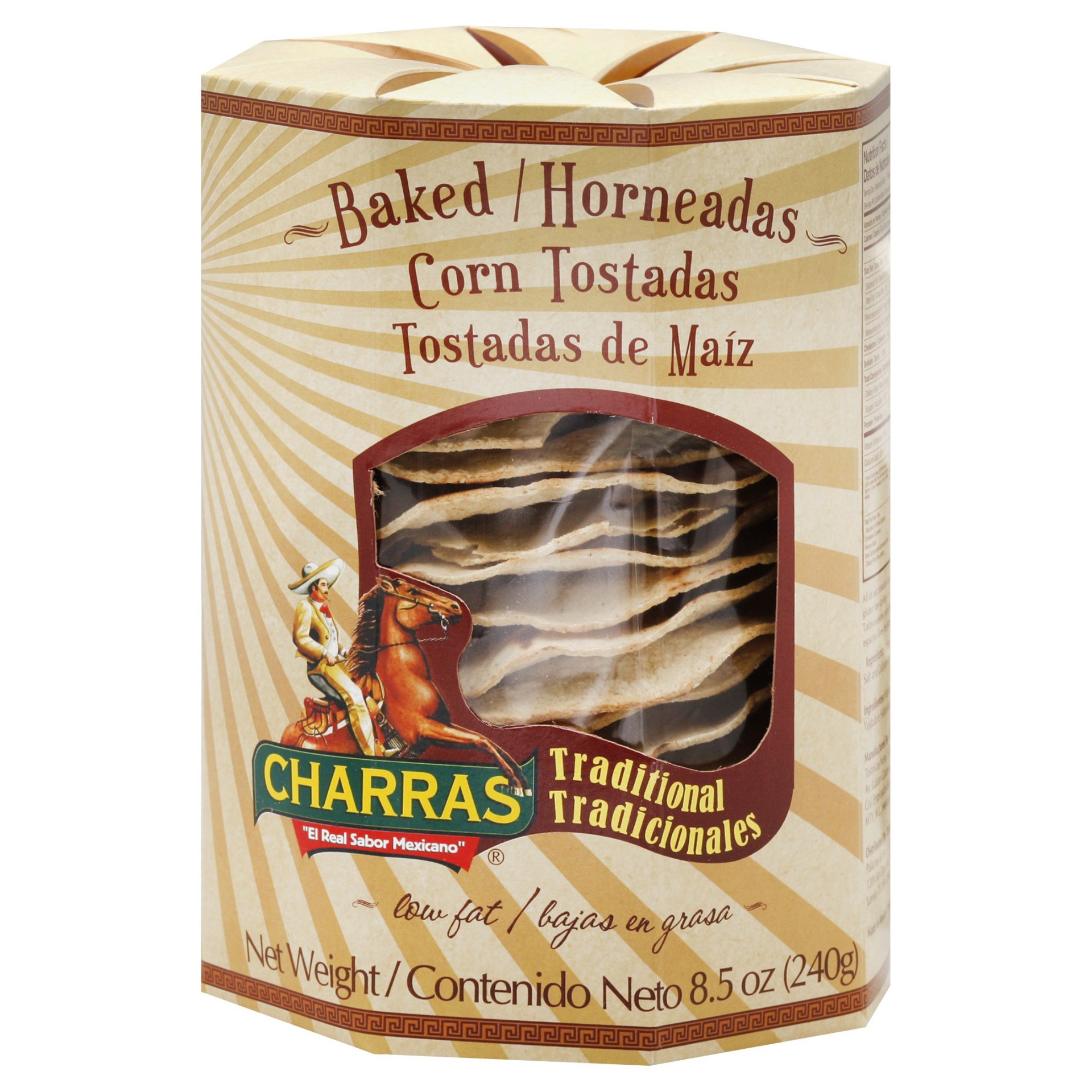 slide 1 of 4, Charras Tostadas 8.5 oz, 8.5 oz