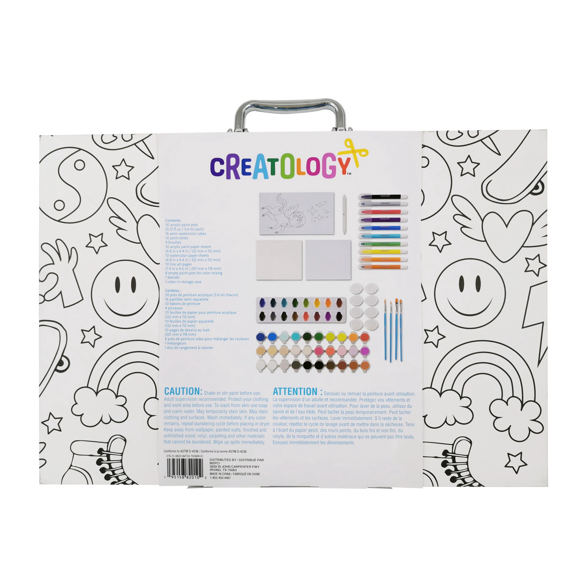 slide 5 of 5, Deluxe Paint Studio Kit By Creatology, 100 ct