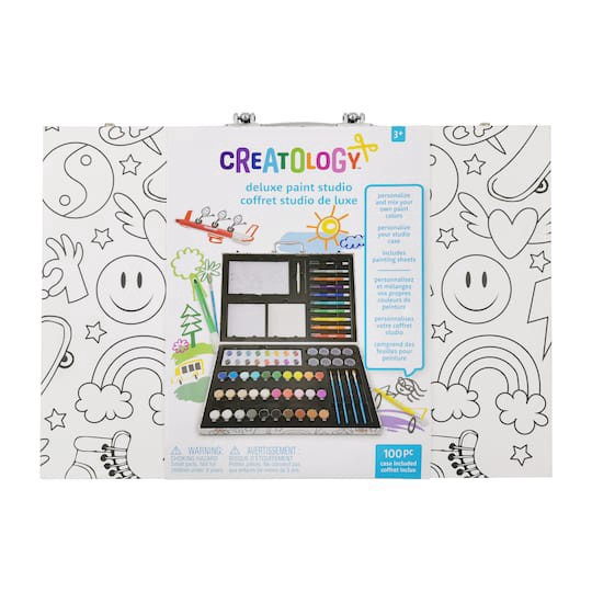 slide 1 of 5, Deluxe Paint Studio Kit By Creatology, 100 ct