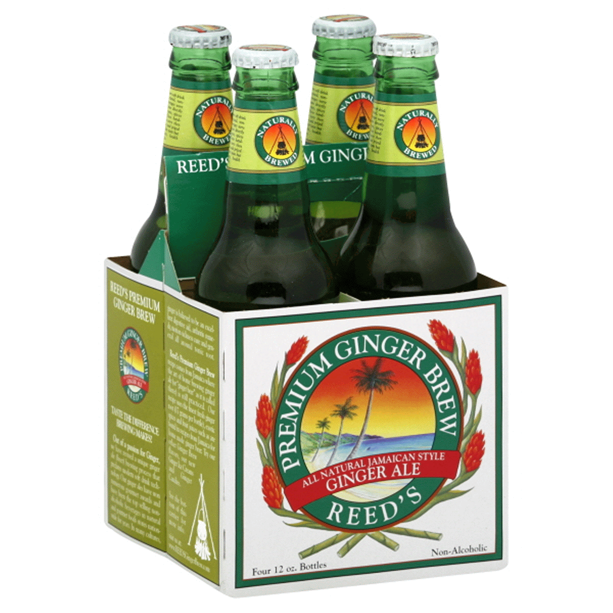 Reed's Ginger Ale, Premium Brew 4 ct Shipt