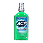 slide 1 of 1, ACT Anticavity Fluoride Mouthwash Mint, 33.8 oz