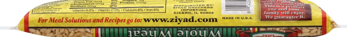 slide 2 of 5, Ziyad Whole Wheat Bag, 16 oz