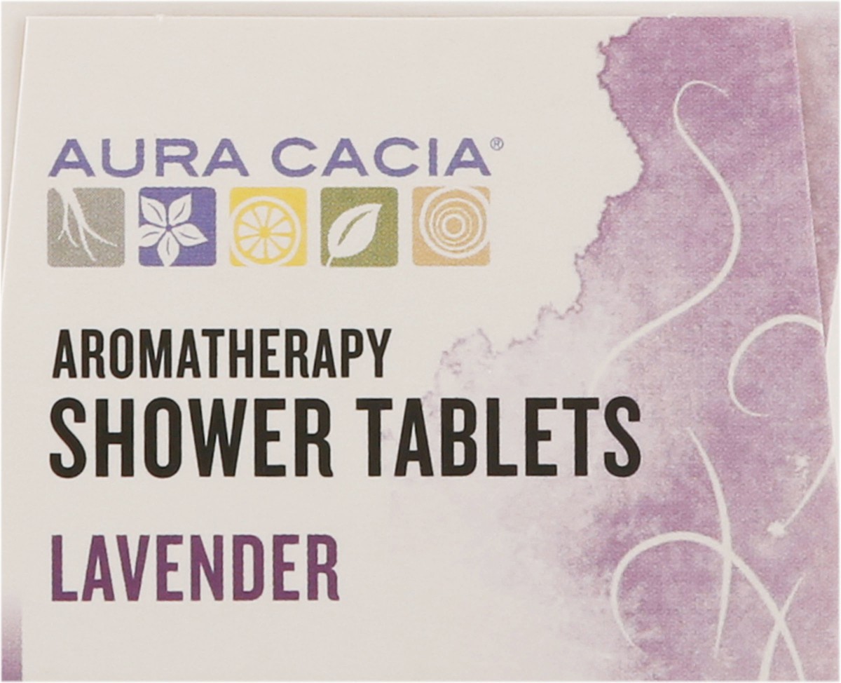 slide 2 of 12, Aura Cacia Relaxing Lavender Aromatherapy Shower Tablets, 3 ct