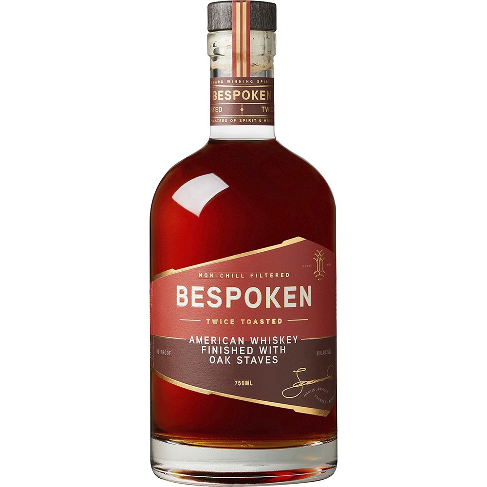 slide 1 of 1, Bespoken Twice Toasted Whiskey, 750 ml