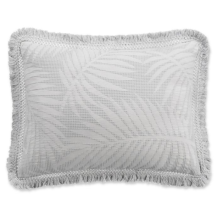 slide 1 of 1, KAS Room Terrell Standard Pillow Sham - Grey, 1 ct