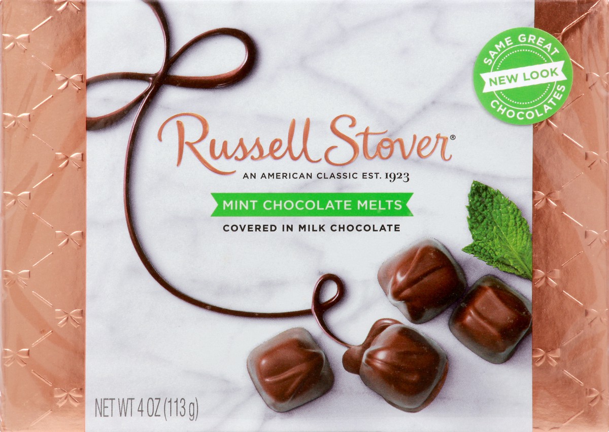 slide 4 of 13, Russell Stover Mint Chocolate Melts 12 ea, 12 ct