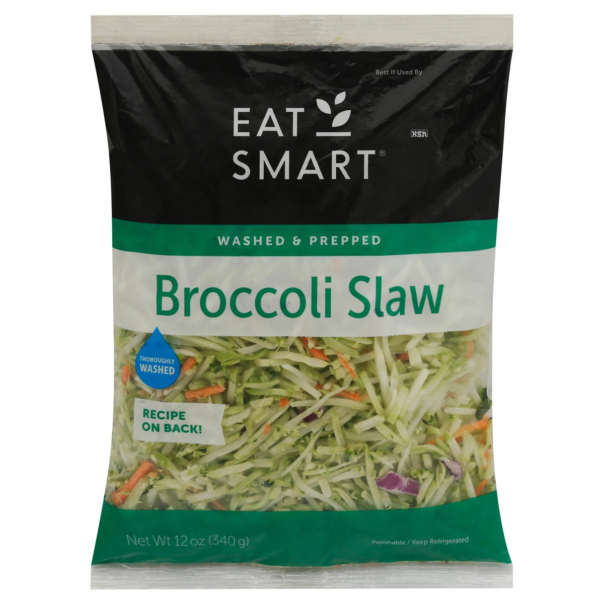 slide 1 of 14, Eat Smart Broccoli Slaw 12 oz, 12 oz