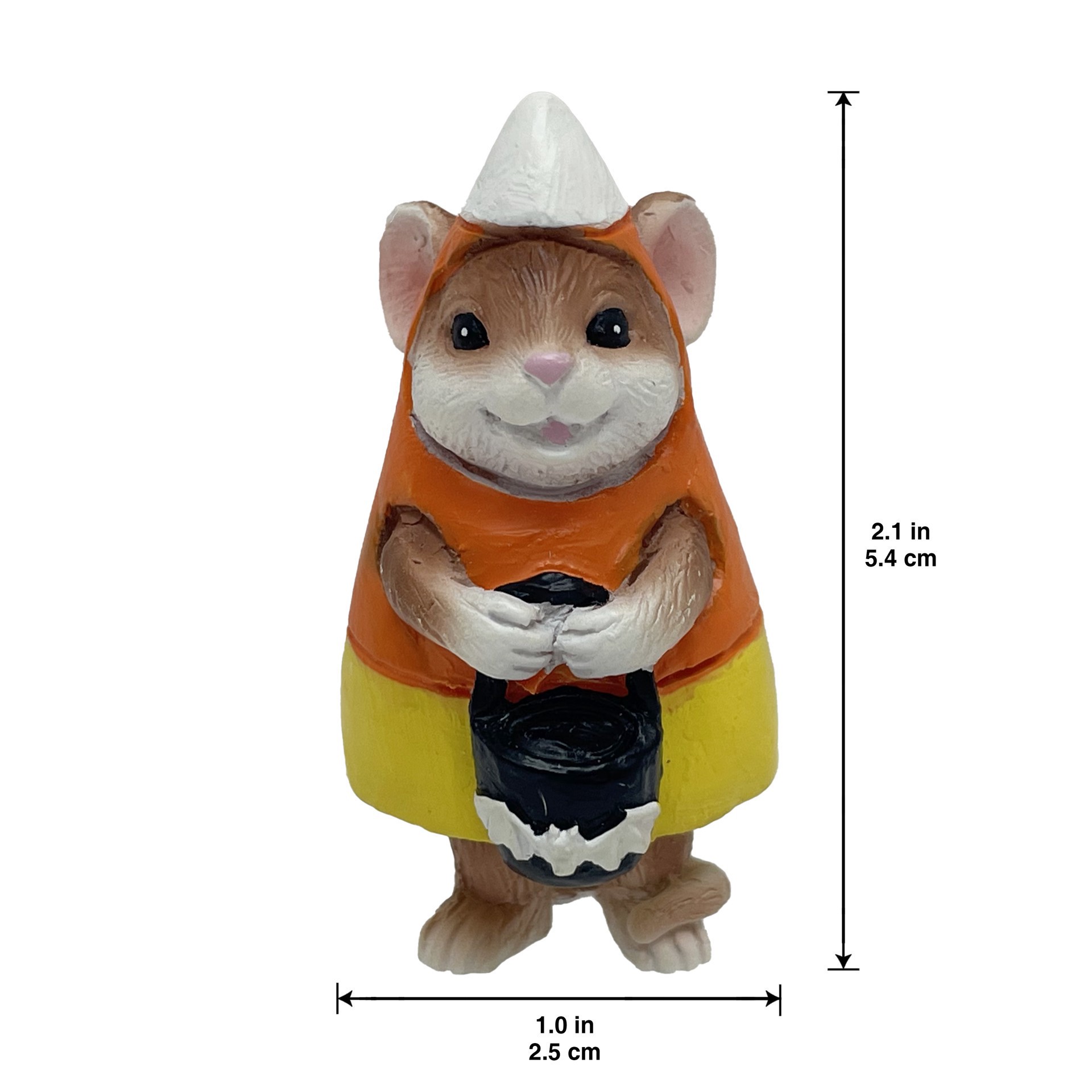 slide 2 of 4, Mini Candy Corn Mouse By Ashland, 1 in x 2.1 in