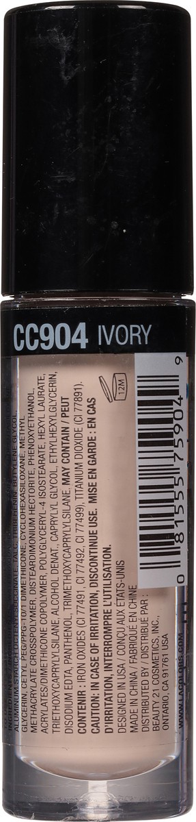 slide 7 of 12, L.A. Colors Ultimate Cover Ivory CC904 Concealer 0.13 fl oz, 1 ct