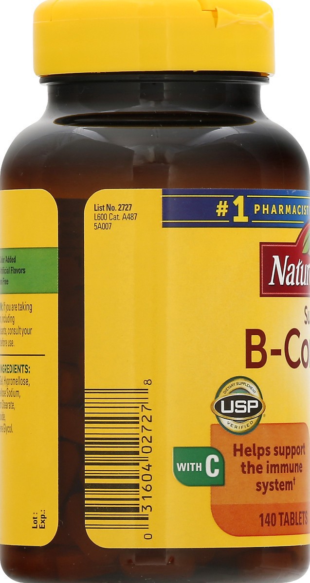 slide 4 of 9, Nm Tablets Super B Complex, 140