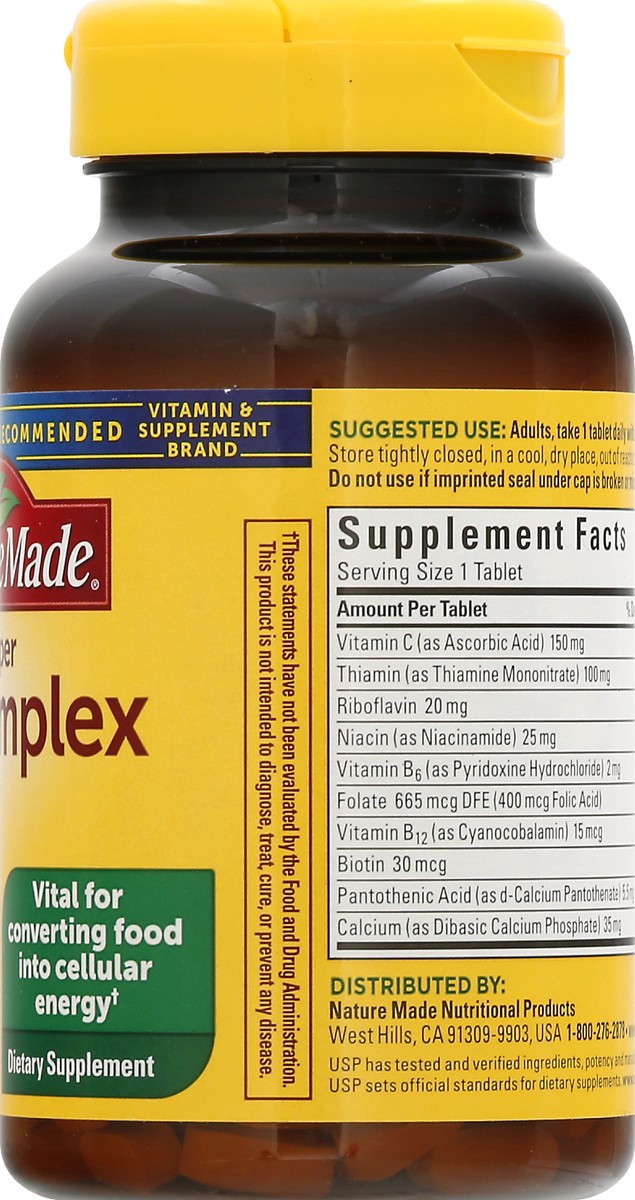 slide 6 of 9, Nm Tablets Super B Complex, 140