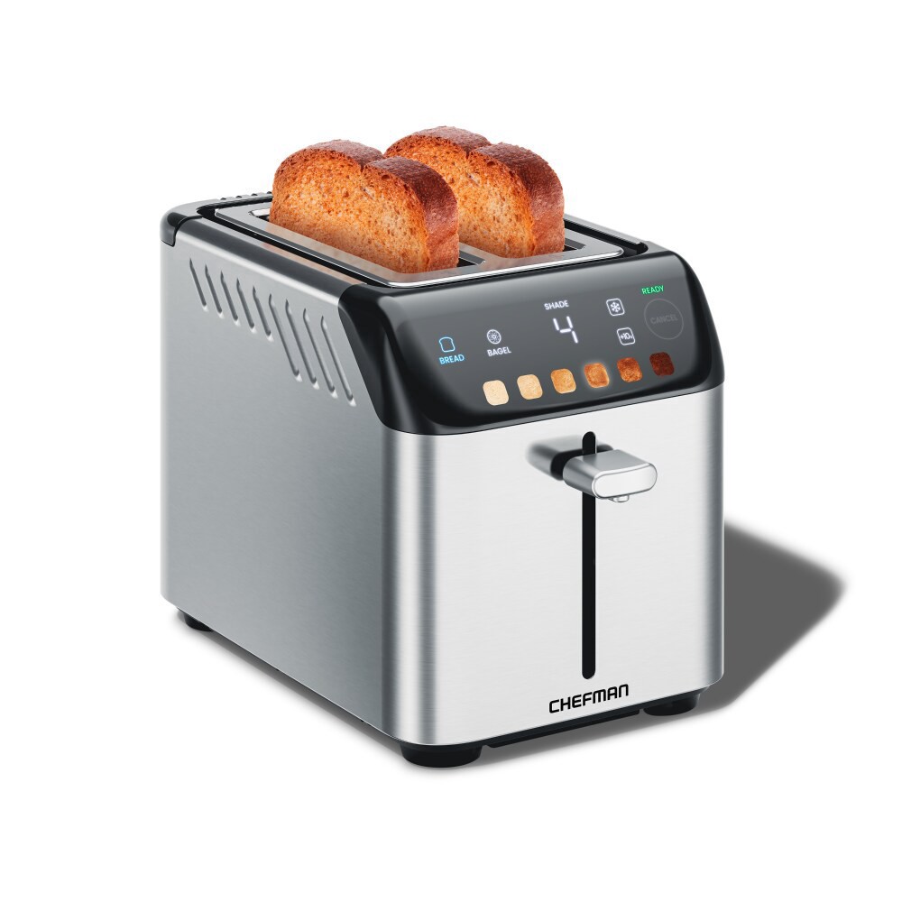 slide 2 of 3, Chefman 2-Slice Digital Toaster, 1 ct