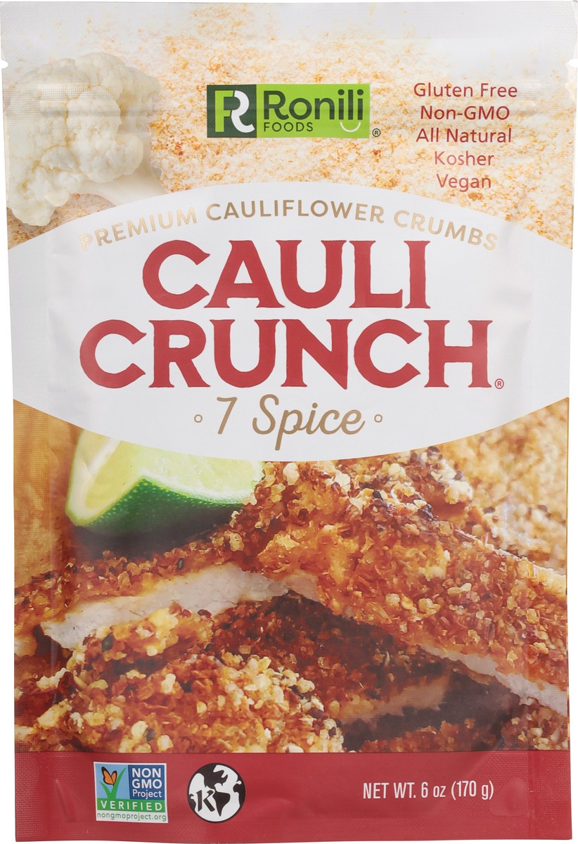 slide 9 of 13, Ronili Foods Cauli Crunch Premium 7 Spice Cauliflower Crumbs 6 oz, 6 oz