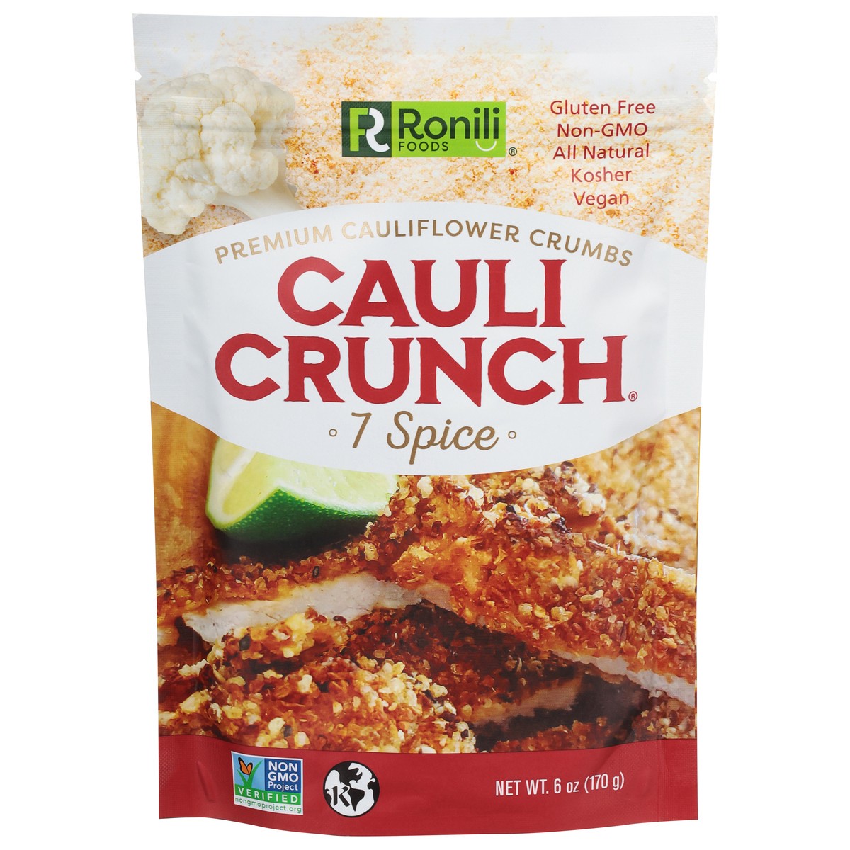 slide 4 of 13, Ronili Foods Cauli Crunch Premium 7 Spice Cauliflower Crumbs 6 oz, 6 oz
