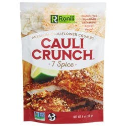 Ronili Foods Cauli Crunch Premium 7 Spice Cauliflower Crumbs 6 oz