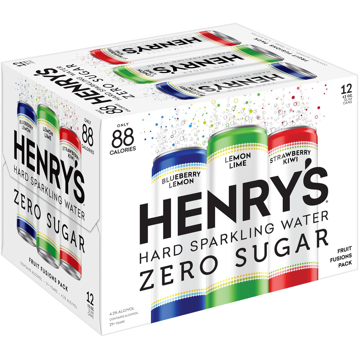 slide 4 of 11, Henry's Variety Pack Bottles, 12 ct; 12 fl oz