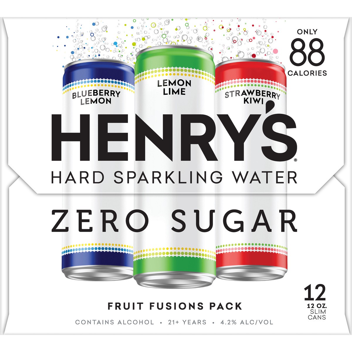 slide 11 of 11, Henry's Variety Pack Bottles, 12 ct; 12 fl oz