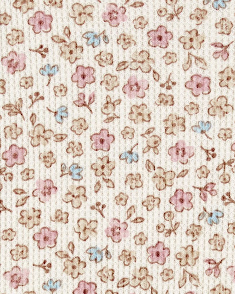 slide 2 of 2, Carter's Toddler Floral Thermal Tee Ivory 2T, 1 ct