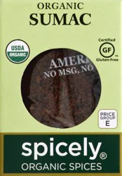 Spicely Organic Spices Organic Spices Sumac 0.45 oz