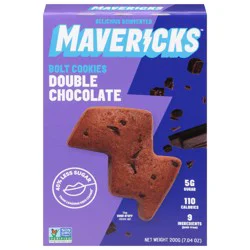 Mavericks Double Chocolate Bolt Cookies 7.04 oz