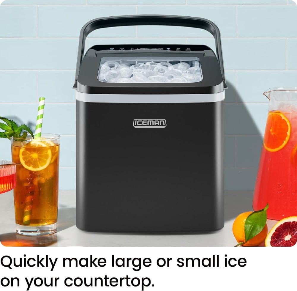 slide 5 of 6, Ice Man Compact Ice Machine Dual Size 1 ea, 1 ct