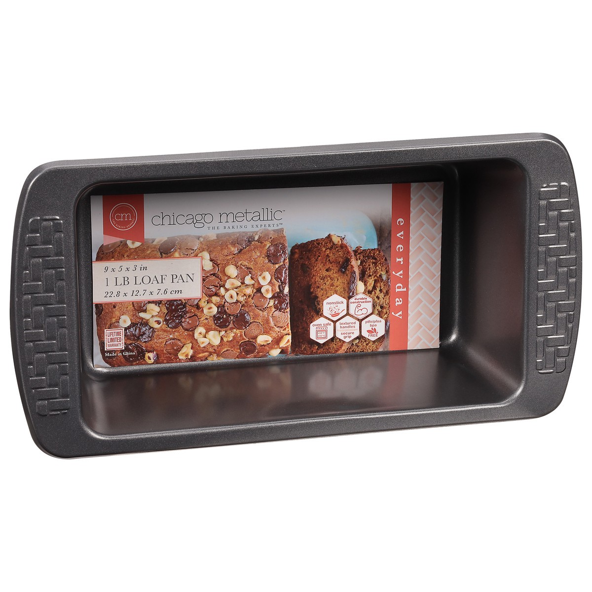 slide 7 of 9, Chicago Metallic Chicago Metal Loaf Pan, 1 ct