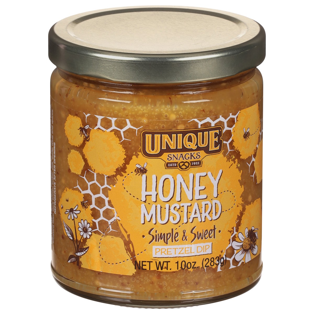 slide 5 of 9, Unique Snacks Honey Mustard Pretzel Dip 10 oz, 10 oz