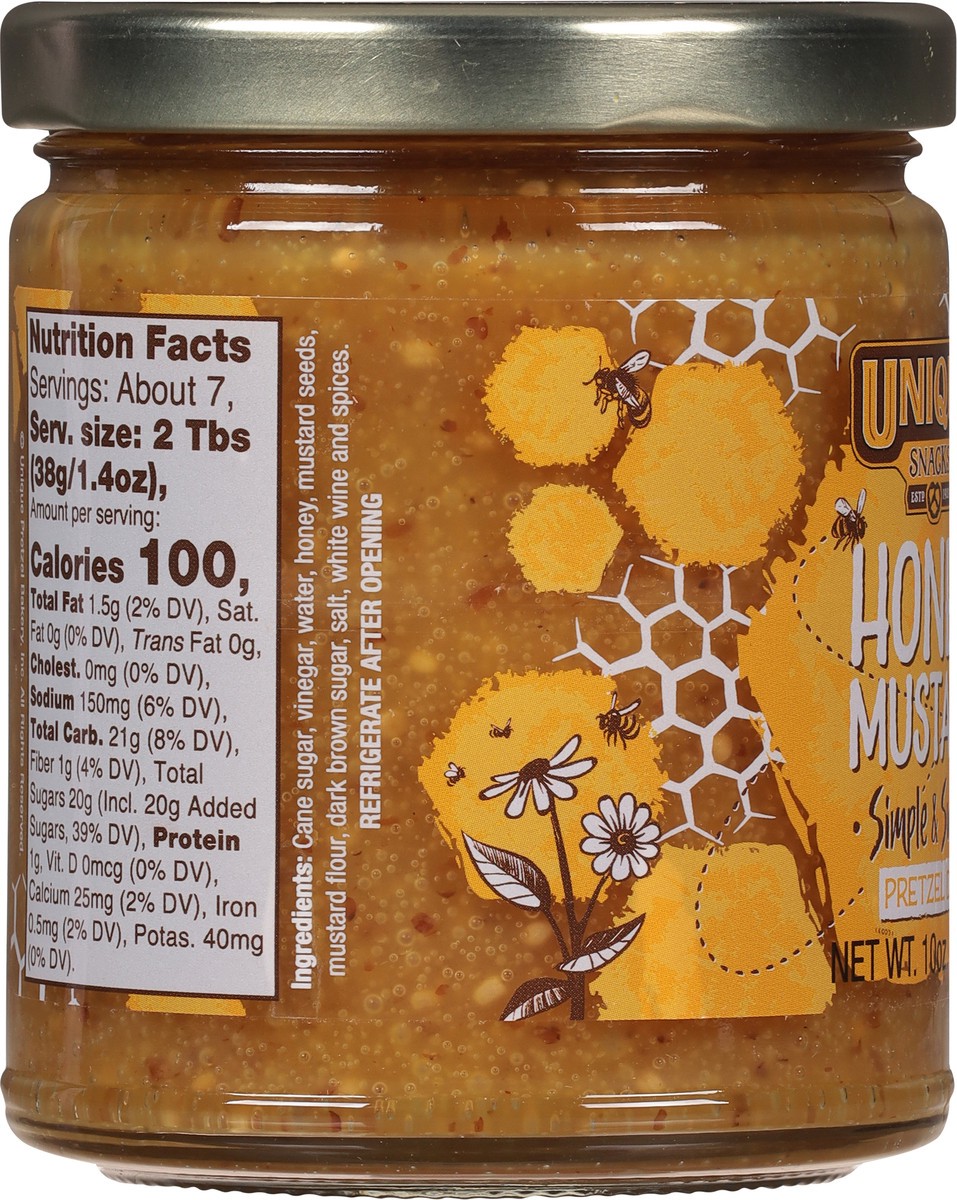 slide 7 of 9, Unique Snacks Honey Mustard Pretzel Dip 10 oz, 10 oz