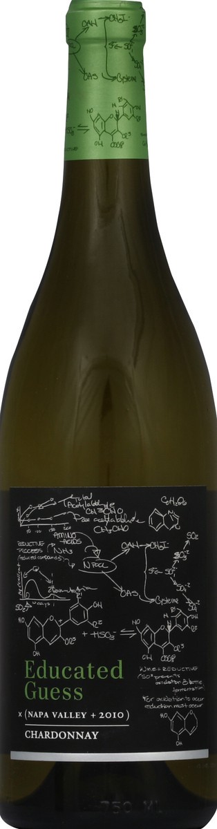 slide 2 of 3, Educated Guess Chardonnay, 750 ml