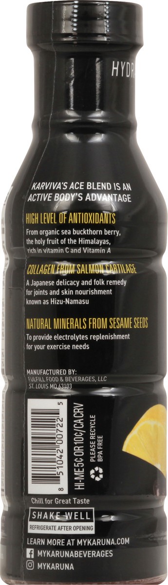 slide 10 of 11, Karuna Karviva Ace Bold Berry Lemonade Recovery Drink - 12 oz, 12 oz
