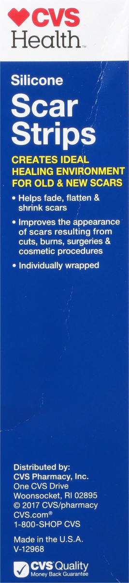 slide 3 of 11, CVS Health Scar Strips, 8 Ct, 1 ct