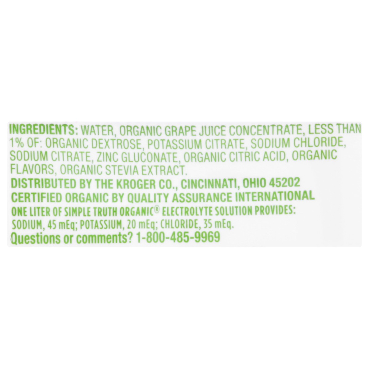 slide 6 of 13, Simple Truth Organic Wild Berry Electrolyte Solution 33.8 oz, 33.8 oz