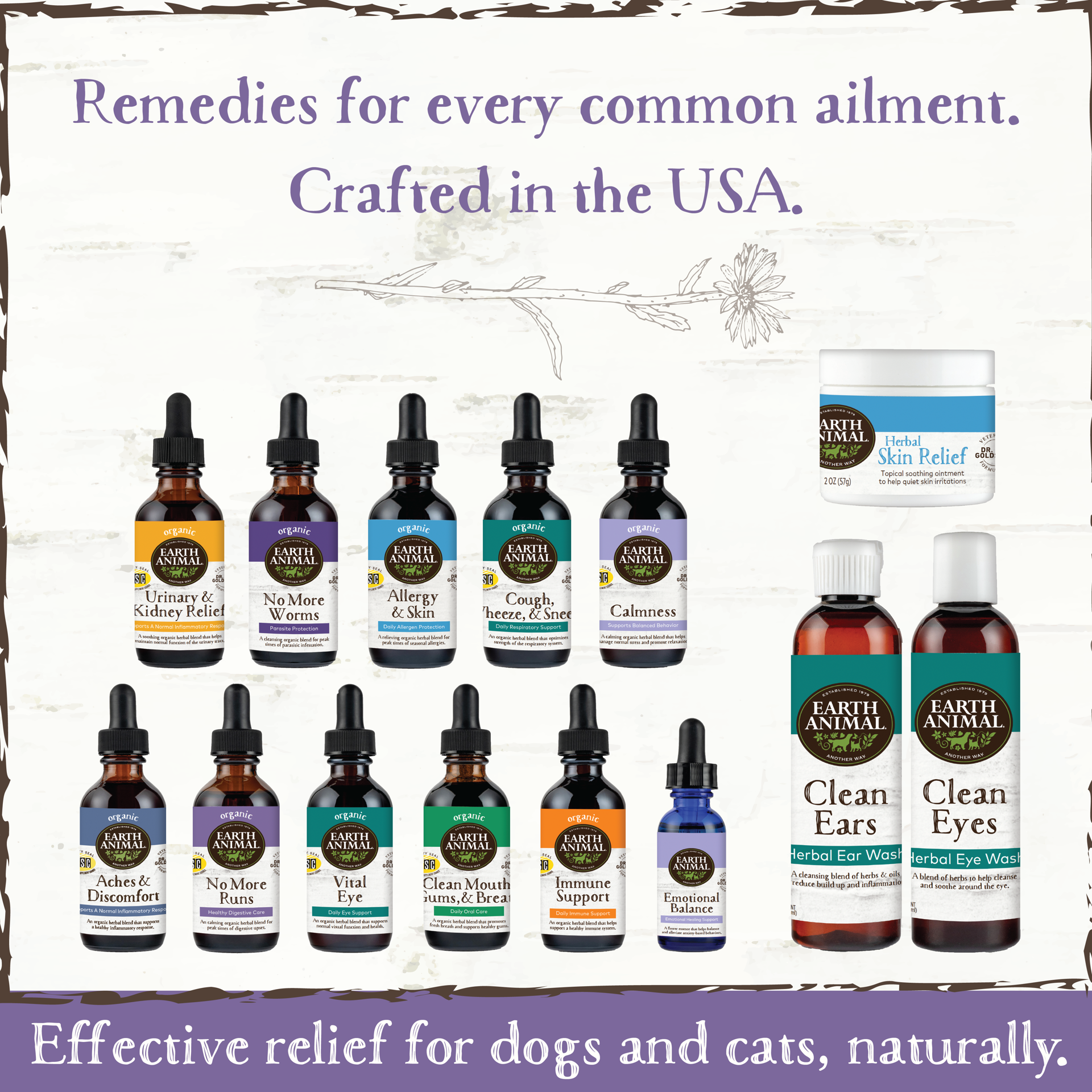 slide 3 of 5, Earth Animal No More Worms For Dogs, 2 oz